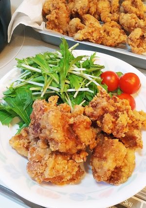 裏技でカリッじゅわ～な♥️お店の唐揚げ-レシピのメイン写真