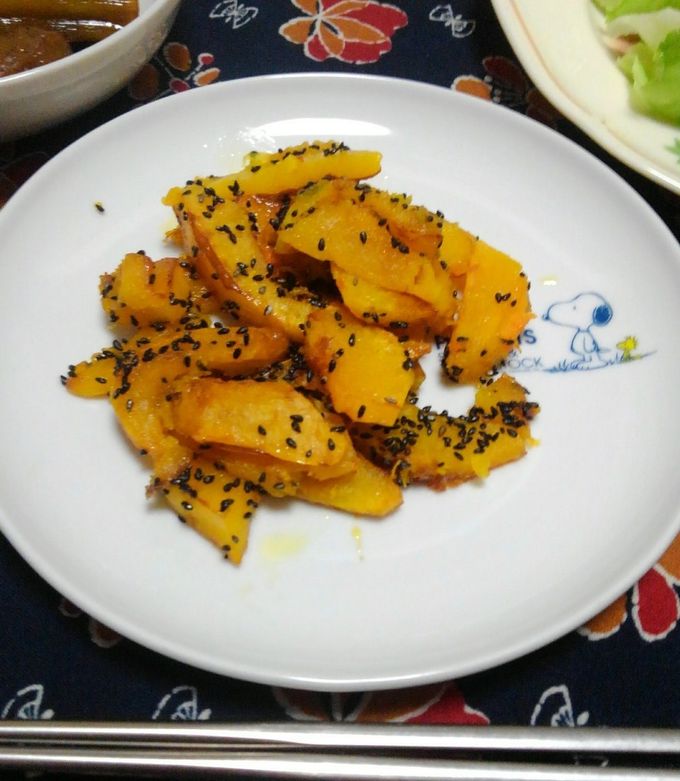 かぼちゃの大学芋風 by 夏夏和美 【クックパッド】 簡単おいしい