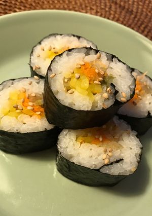 子供も食べれる辛くないキンパ-レシピのメイン写真