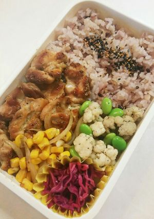 お弁当(9/6)グリルチキン-レシピのメイン写真