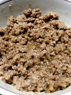 簡単!疲れた日の肉そぼろ-レシピのメイン写真
