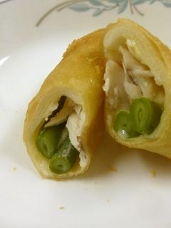 【学校給食】魚チーズ春巻き-レシピのメイン写真