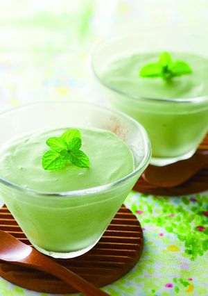 桑抹茶のレアチーズケーキ♪-レシピのメイン写真