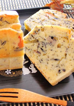 大豆とひじきのケーク・サレ-レシピのメイン写真