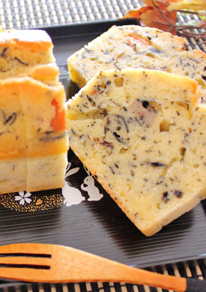 大豆とひじきのケーク・サレ-レシピのメイン写真