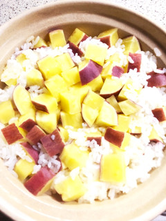 土鍋ご飯 簡単 いもご飯-レシピのメイン写真