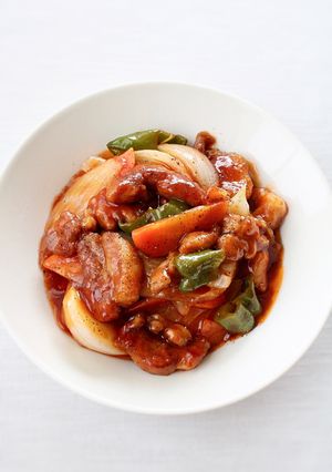定番料理、揚げずに【酢豚】-レシピのメイン写真