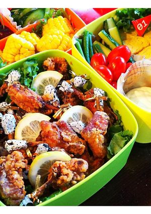お弁当に☆手羽中のチューリップから揚げ-レシピのメイン写真