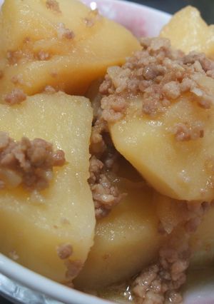 豚ひきじゃが煮-レシピのメイン写真