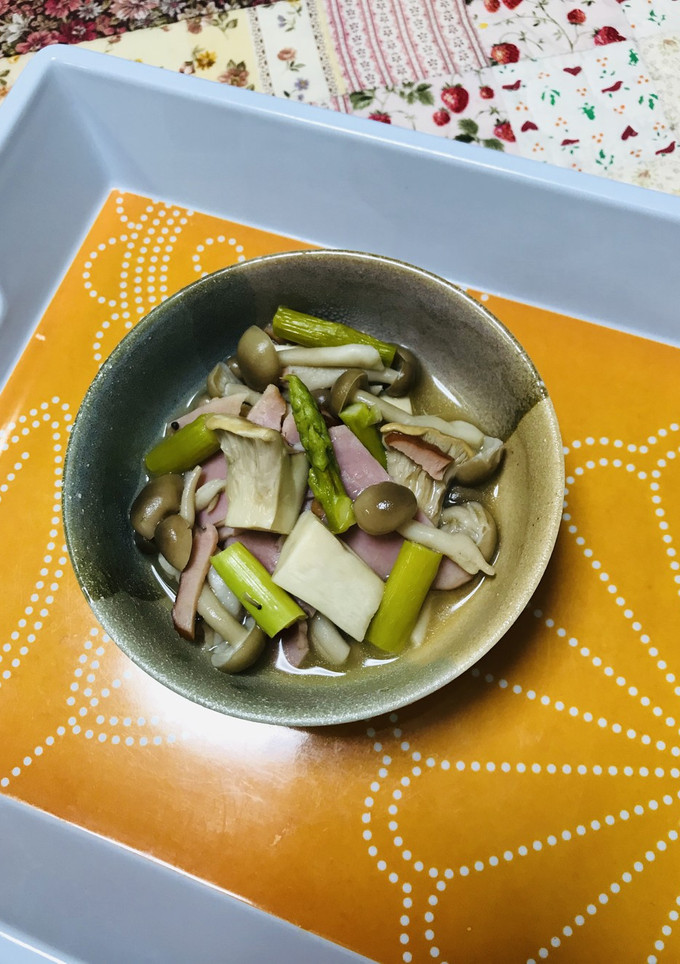 柿酢のマヨ炒め～きのこ編～-レシピのメイン写真