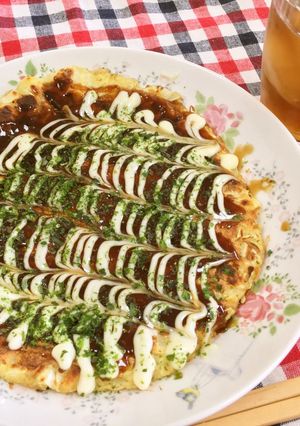 簡単お好み焼き-レシピのメイン写真