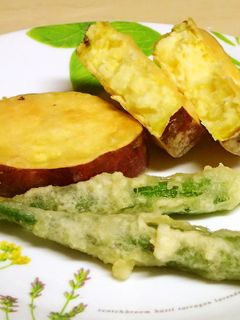 厚切り!さつまいもの天ぷら-レシピのメイン写真