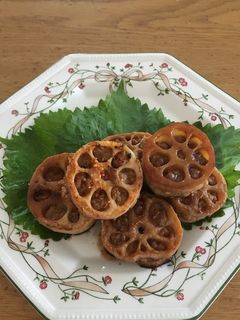 簡単☆シャキ☆れんこんサンド☆はさみ焼き-レシピのメイン写真