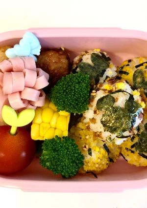 幼稚園年少さん娘のお弁当★13-レシピのメイン写真