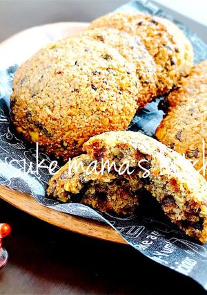 初沖縄記念☆ザクザクチョコクッキー｡ஐஃ-レシピのメイン写真
