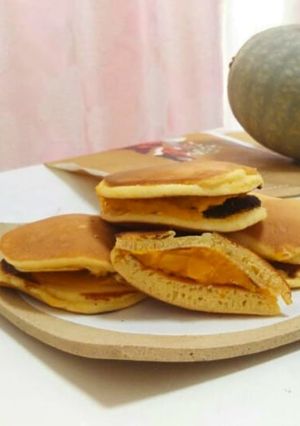 ホットケーキミックスでかぼちゃどら焼き-レシピのメイン写真