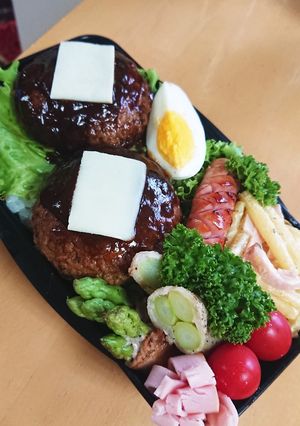 高２男子のお弁当9月6日-レシピのメイン写真