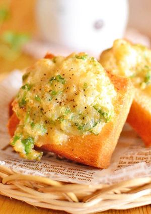 大豆ペーストと海老の揚げパン-レシピのメイン写真