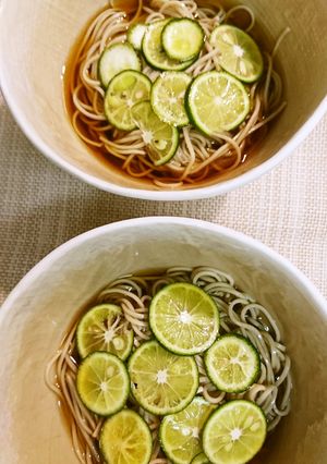 すだち蕎麦-レシピのメイン写真