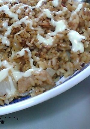 マヨソース炒飯-レシピのメイン写真