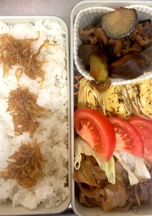 3ヶ月ぶりほどの旦那のお弁当-レシピのメイン写真