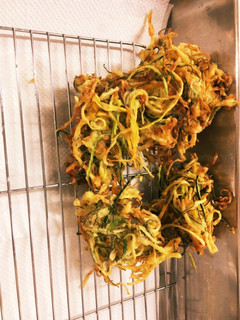 千切りズッキーニのかき揚げ-レシピのメイン写真