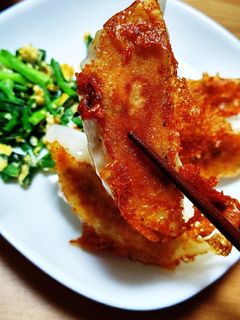 ☆パリパリッ☆簡単羽根つき餃子☆-レシピのメイン写真