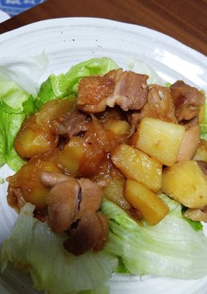 じゃが鶏炒め-レシピのメイン写真