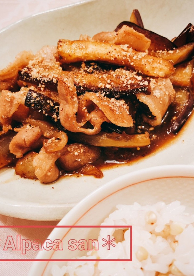 ナスと豚バラのこっくり＊とろとろ煮-レシピのメイン写真