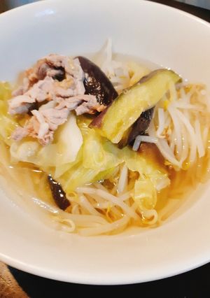 【超簡単!】白だしだけで野菜煮-レシピのメイン写真