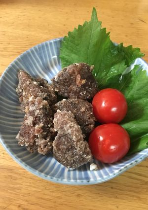 プルプル☆まぐろの血合い☆竜田揚げ-レシピのメイン写真