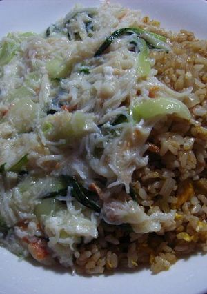 蟹あんかけ炒飯-レシピのメイン写真