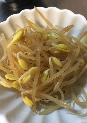 主人の好きな七味もやし-レシピのメイン写真