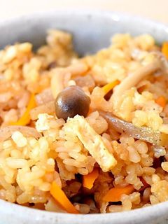 めんつゆで簡単 炊き込みご飯-レシピのメイン写真