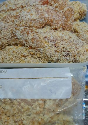 チキンカツの下ごしらえ(^○^)-レシピのメイン写真