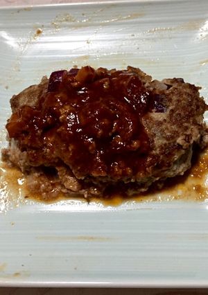 主婦の味方片付け簡単ハンバーグ-レシピのメイン写真