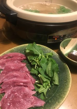 鴨の絶品しゃぶしゃぶ-レシピのメイン写真