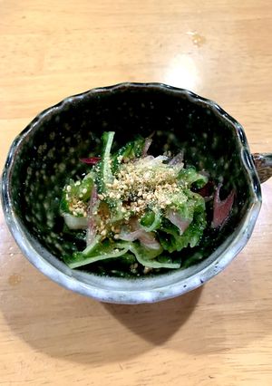 ゴーヤとミョウガの酢の物-レシピのメイン写真