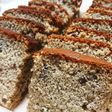 パウンドケーキの型で作る小豆のカステラ