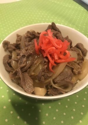 Garlic Gyudon-レシピのメイン写真