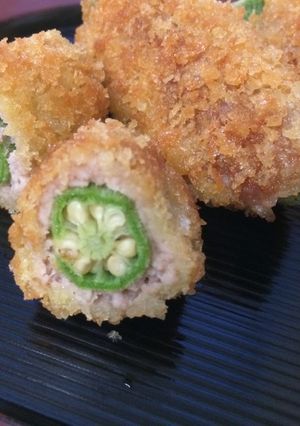 オクラのメンチカツ-レシピのメイン写真