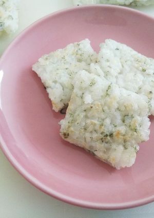 離乳食後期〜焼いて切る簡単焼きおにぎり-レシピのメイン写真