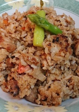 山海ミックス炒飯-レシピのメイン写真