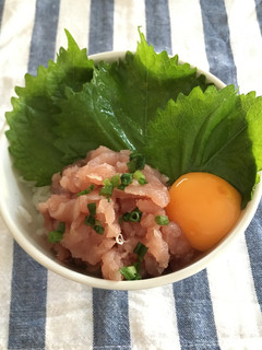 手作りすきみで☆マグロのすきみ丼-レシピのメイン写真