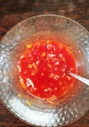 レモン酢玉ねぎ甘めサルサソース★☆-レシピのメイン写真