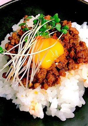 のせるけ♪お昼ご飯に♪麻婆風 肉味噌丼-レシピのメイン写真