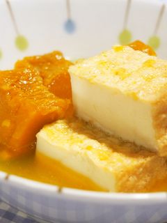 かぼちゃと厚揚げの煮物♪-レシピのメイン写真