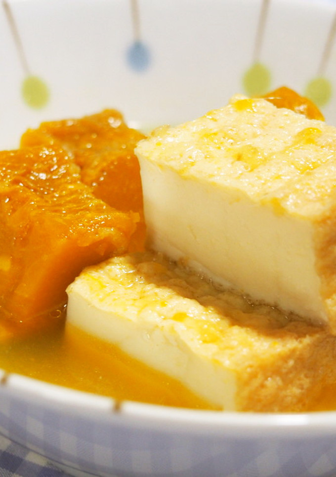 かぼちゃと厚揚げの煮物♪-レシピのメイン写真