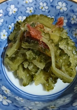 夏にピッタリ!ゴーヤ甘酢漬け☆甘酢×梅肉-レシピのメイン写真