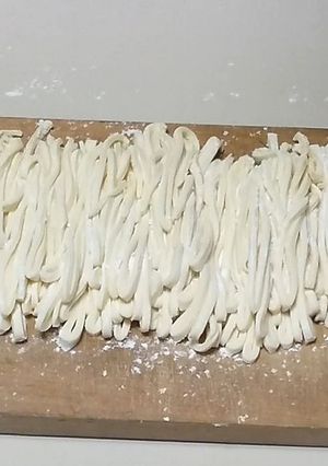 本格!手打ちうどん(6食分)-レシピのメイン写真